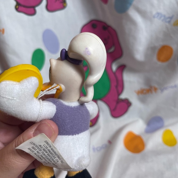 Disney House Of Mouse Daisy Duck Toy Hologram Mirror fabric & plastic toy figure - Picture 5 of 6